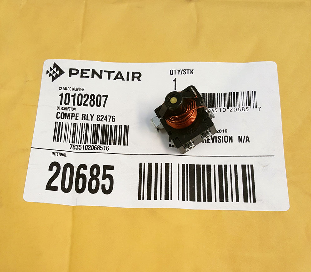 Hoffman 10102807SP | Compressor Relay 82476, Size/dimensions: 4.00X8.00X0.25