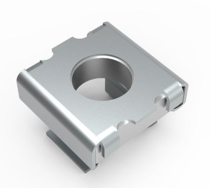 Hoffman CN6 | Cage Nut, Zinc Plated, Mild Steel