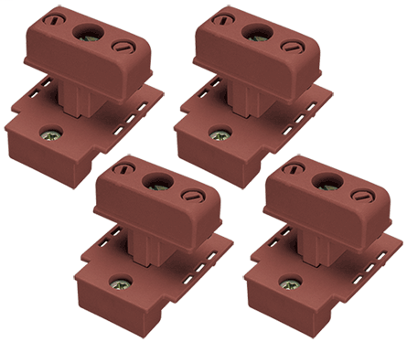 Hoffman HB01303 | Holder for Flexible Copper, Pack of 4