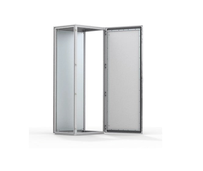 Hoffman MCS18084R5 | Modular Single Door, MCS with Plate, 1800x800x400mm, Light Gray, Mild Steel