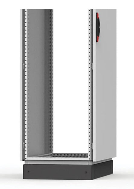 Hoffman PS1050 | Mild Steel Side Plinth, Zinc Plated, 98 × 458 × 27 mm