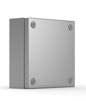 Hoffman SSTB151512 | Stainless Steel 304 Terminal Box, 150 × 150 × 120 mm, Brushed Finish