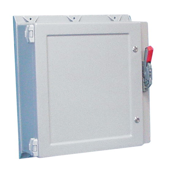 Hoffman A24HS2008GQRLP | Fiberglass Disconnect, Type 4X, 24.25x20.25x8.00