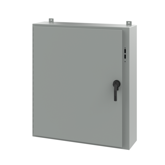 Hoffman A42SA3810LPPL | Disconnect Enclosure with Handle, Type 12, 42.00x37.38x10.00, Steel