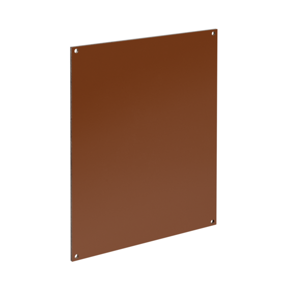 Hoffman A6P4C | Panel for Junction Box, fits 6x4, Plastic