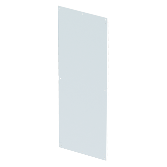 Hoffman A72SMP14 | Side-Mounted Panel for Freestand with Mounting Channel, fits A=72 60x14, White, Steel