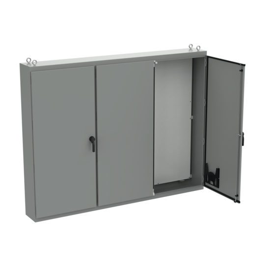 Hoffman A86M3EG | Free-Stand, Multi-Door, Type 12, 86.12x112.00x14.12, Gray, Steel