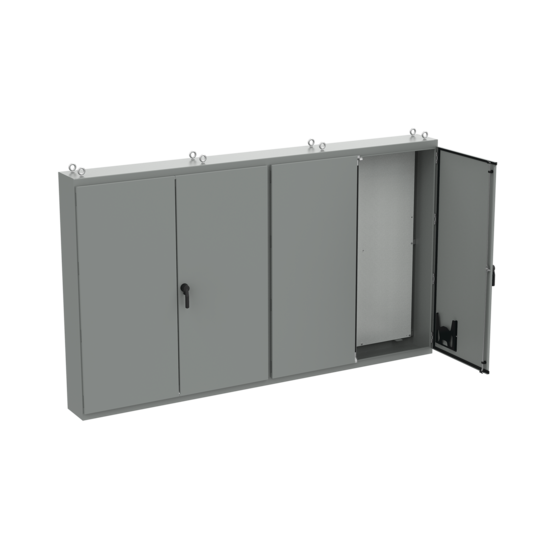 Hoffman A86M4EG | Free-Stand, Multi-Door, Type 12, 86.12x149.19x14.12, Gray, Steel