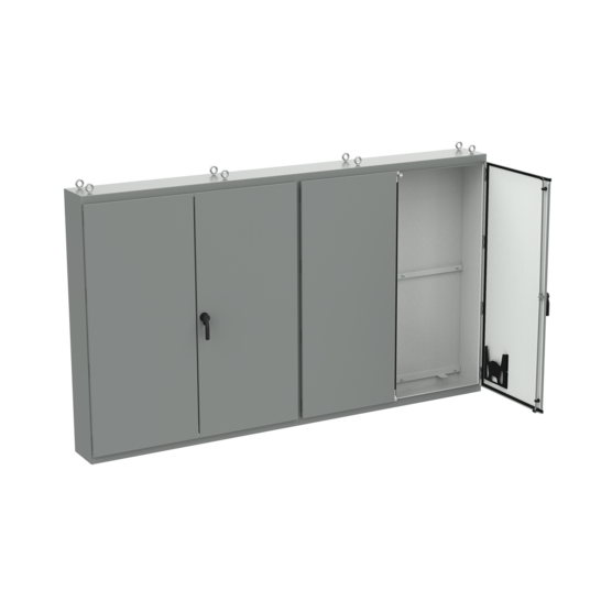 Hoffman A86M4ELP | Free-Stand, Multi-Door, Type 12, 86.12x149.19x14.12, Steel LP