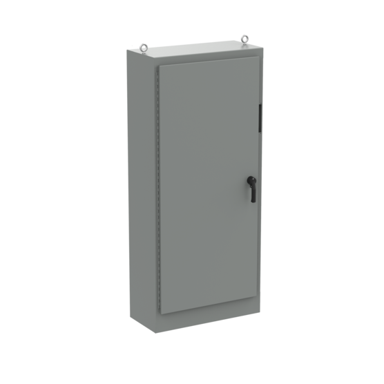 Hoffman A90XM4018FTCLP4 | Free-Stand Disconnect with Quick-Release Hinge, Type 4, 90.12 x 40.25 x 18.12