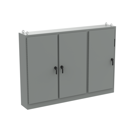 Hoffman A90XM7818FTCLP4 | Free-Stand Disconnect with Quick-Release Hinge, Type 4, 90.12x 78.50x 18.12