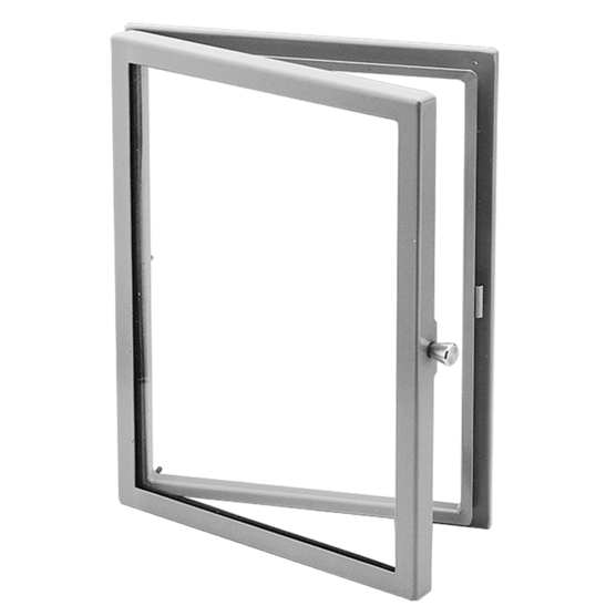 Hoffman APWK1612H | Hinged Window Kit, Type 12, 16.00x12.00x1.49, Gray, Steel