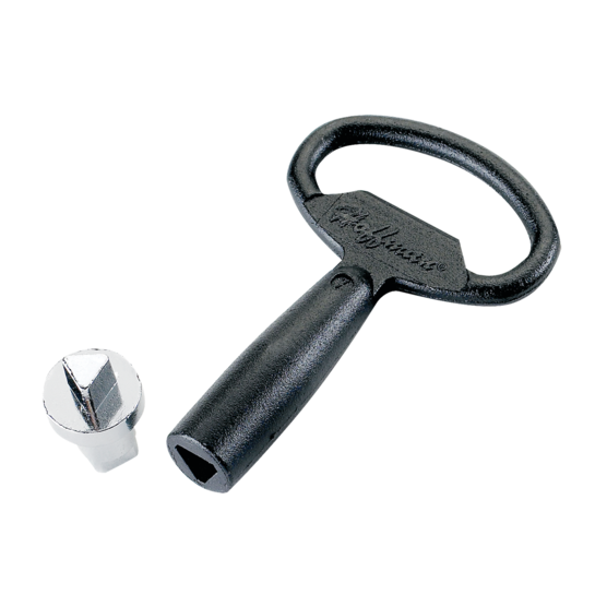 Hoffman CLKTM7 | Lock Insert, 7mm Triangle with Key
