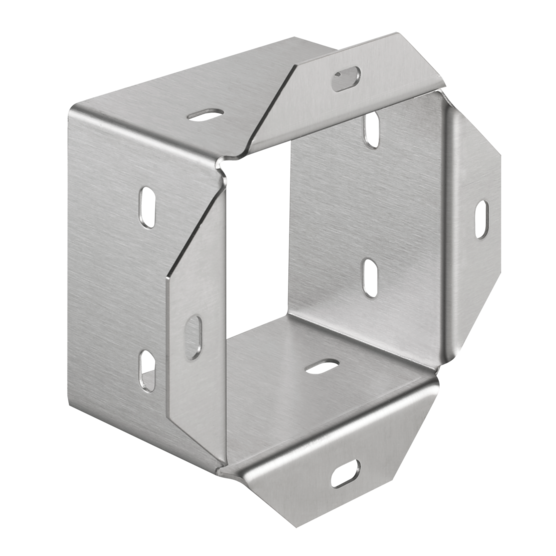 Hoffman CT66AESS | Enclosure Adapter, 6.00x6.00, SS Type 304