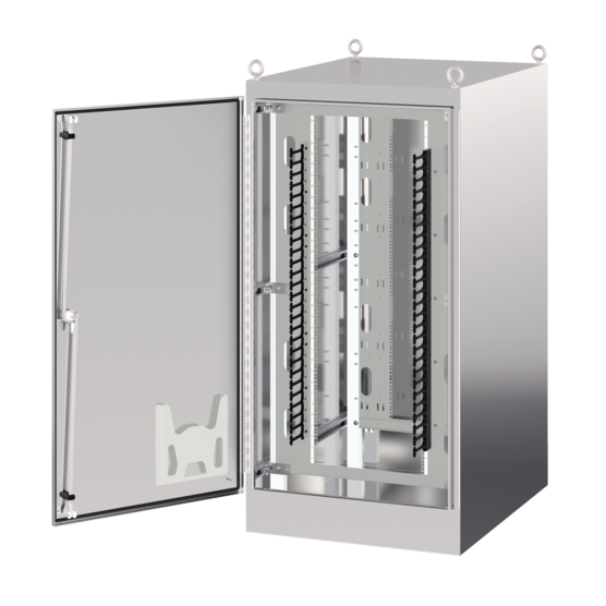 Hoffman D722436SDASAC | Seismic Free-Stand, D-A Cabinet, Type 3R, 4, 4X, 12, 72.00x24.00x36.00, SS, AC