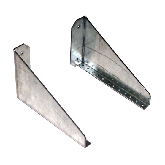 Hoffman DBERA6U | Equipment Rack Angles, 6RU, Steel