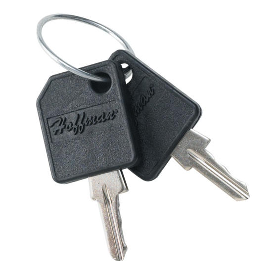 Hoffman E2233KEY | Replacement Keys, Zinc, 2233