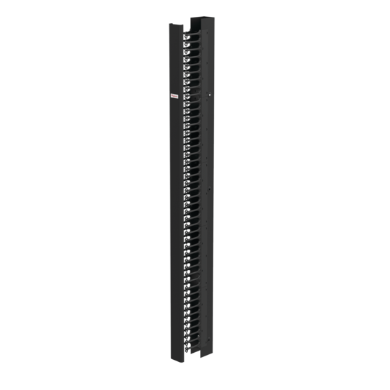 Hoffman EC3S7 | CableTek-EC Vertical Cable Manager, 84.00x3.5.00x9.00, Black, Steel, Single