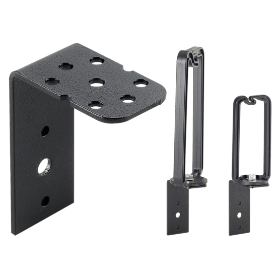 Hoffman EDRBK10 | Universal D-Ring Bracket, Black, Steel