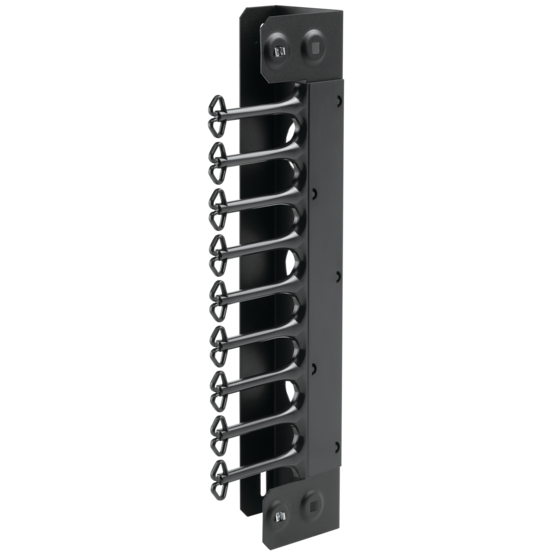 Hoffman EWMC48 | AccessPlus Vertical Cable Managers, fits 48in tall, Black, Steel