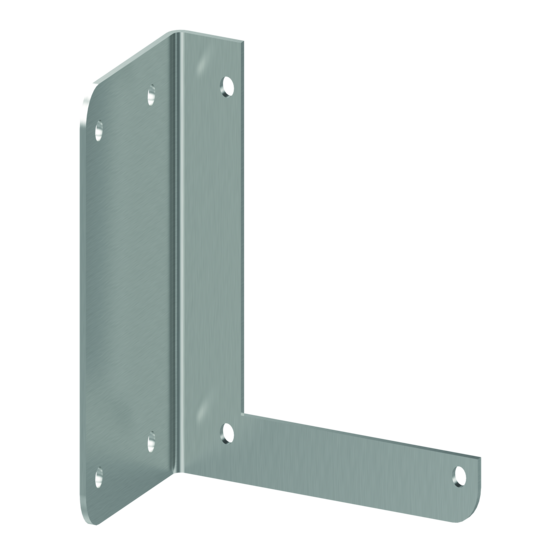 Hoffman F44HBSS | Bracket Hanger, fits 4.00x4.00, SS Type 304