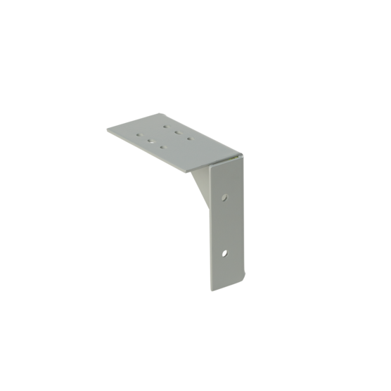 Hoffman F44T3RWH | Wall Hanger, fits 4.00x4.00, Gray, Steel