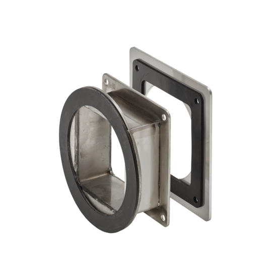 Hoffman F44WSCSS | Swivel Nipple, 4.00x4.00, SS Type 304