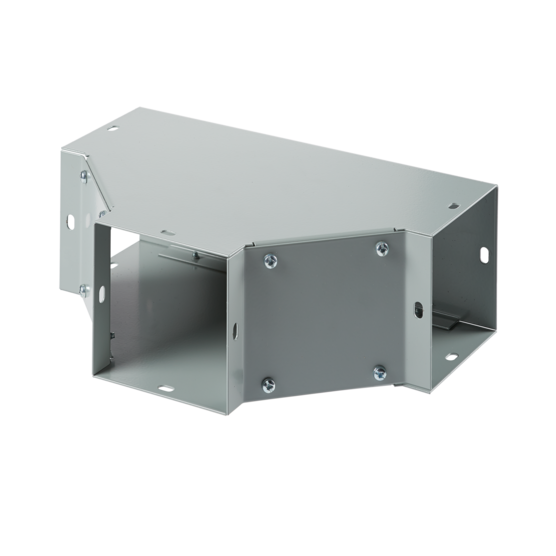 Hoffman F66T | Sweep Tee, fits 6.00x6.00, Gray, Steel