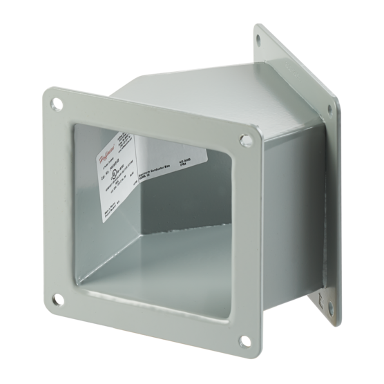 Hoffman F66WE45 | 45-Degree Elbow, 6.00x6.00, Gray, Steel