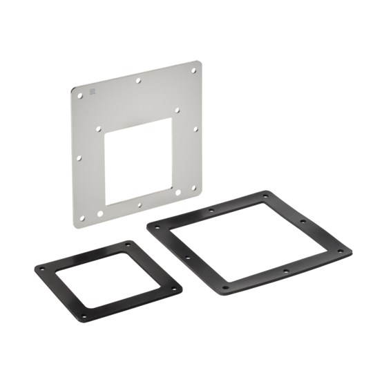 Hoffman F66WRE44SS | Reducer Bushings, 6x6 to 4x4, Edge Hole, SS Type 304