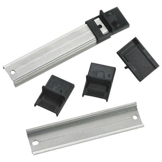 Hoffman GDINRAILBKT | DIN Rail Mounting Adapter, Plastic