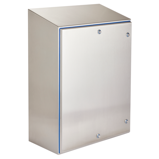 Hoffman HSDH423616SS | HyShed Hinge Cover Enclosures Type 4X, 42.00x36.00x16.00, Stainless Steel 304