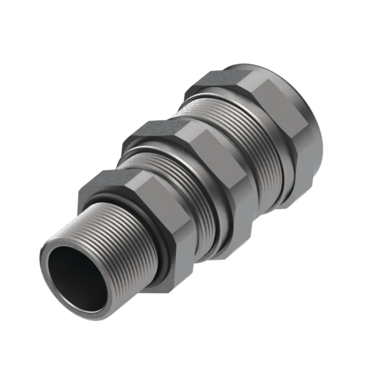 Hoffman KBAU1MBNCWCLE | Hazloc Cable Glands for Armored Cable (Ex d/e/tb)