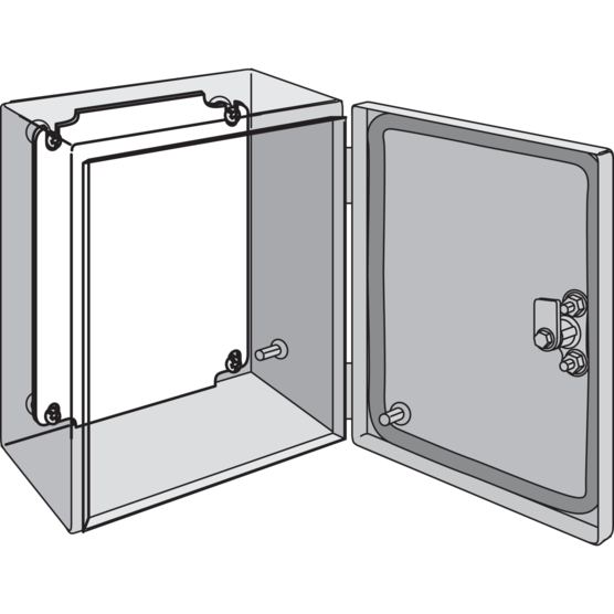 Hoffman LP3020G | Panel, fits 300x200mm, Steel