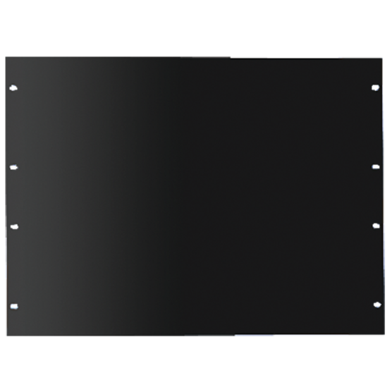 Hoffman P19RPP6UB | Rack Panel for 19-in. Racks, 6U, Black, Steel
