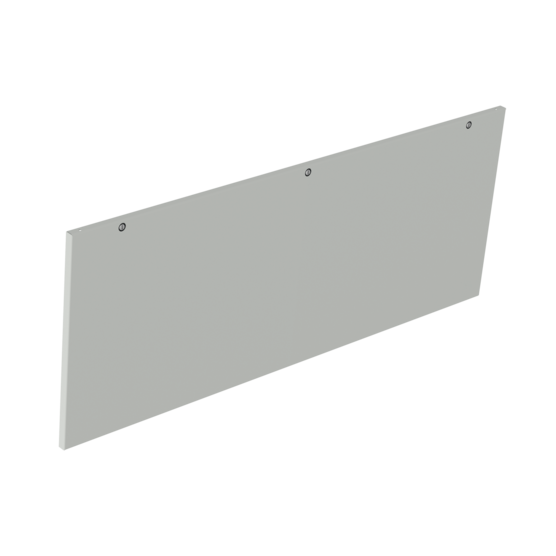 Hoffman PDS412GLD | PROLINE Gold Series Solid Door, fits 1400x1200mm, Lt Gray, Steel