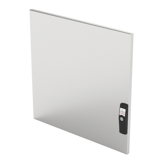 Hoffman PDST86PCSS | Doors for Upper Front, fits 1600x600mm PC, SS 304