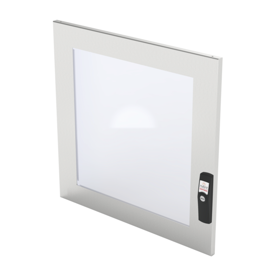 Hoffman PDWT106PCSS | Window Doors for Upper Front, 16 gauge, fits 2000x600mm PC, SS 304