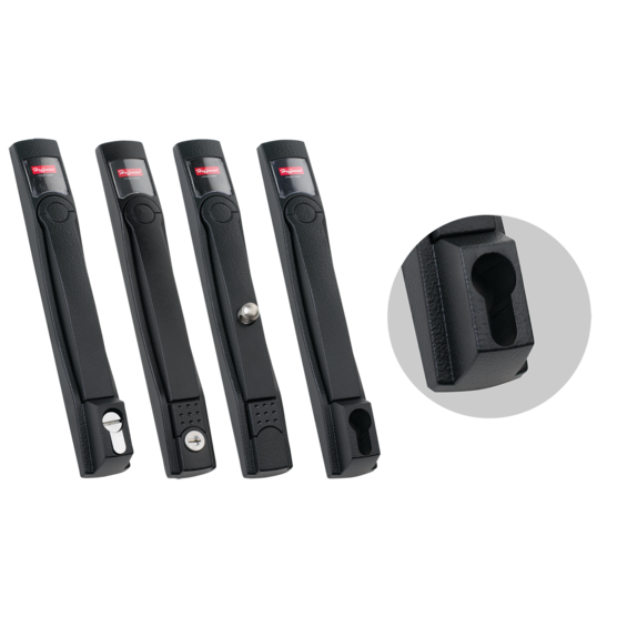 Hoffman PFHDBL | ProLine Flush Swing Handle, DIN Profile