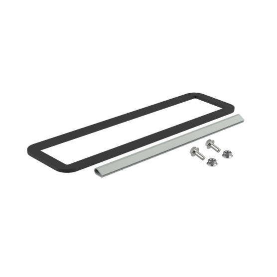 Hoffman PJ2FB | ProLine 100-mm Solid Base Joining, Side-to-Side, fits Side to Side, Rubber
