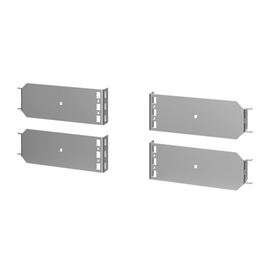 Hoffman PRB200 | Frame-Reducing Brackets, 200mm Bracket, Steel