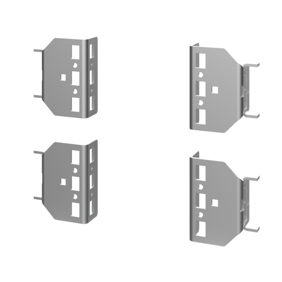 Hoffman PRB50 | Frame-Reducing Brackets, 50mm Bracket, Steel