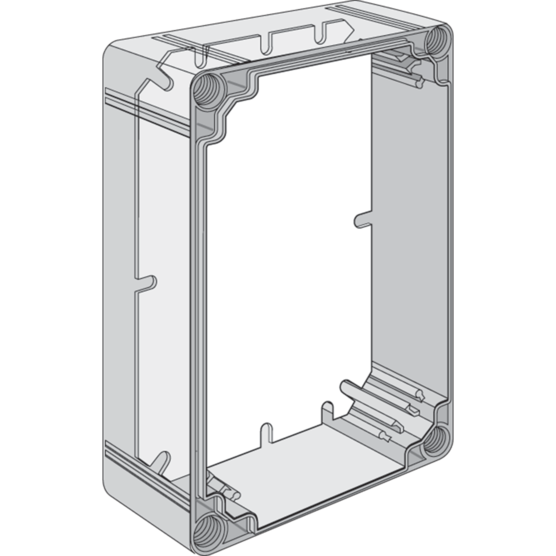 Hoffman Q6040PI | Panels, fits 600x400mm, Steel