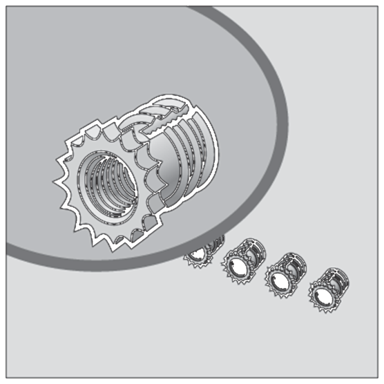 Hoffman QBIK | Brass Insert Kit, fits QLine I, Brass