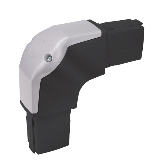 Hoffman S1MEG | Syspend 180-Max Elbow, Lt Gray, Aluminum