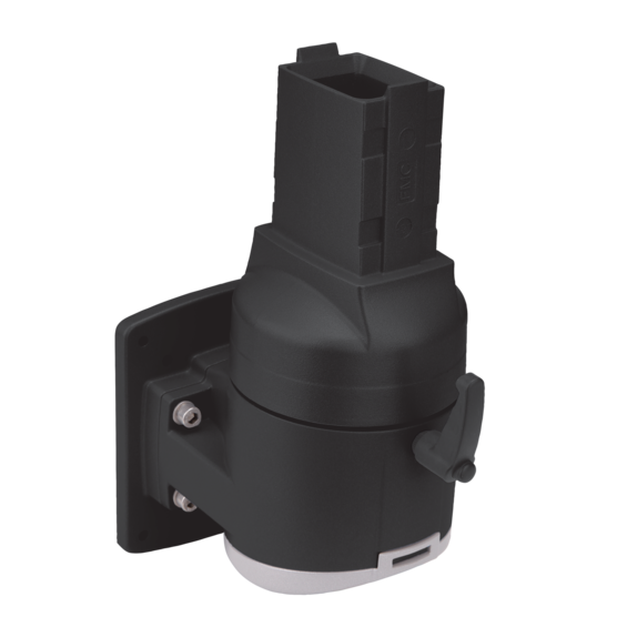 Hoffman S1MPCV | Syspend 180-Max Vertical Panel Coupling, 10.07x5.51x4.72, Black, Aluminum
