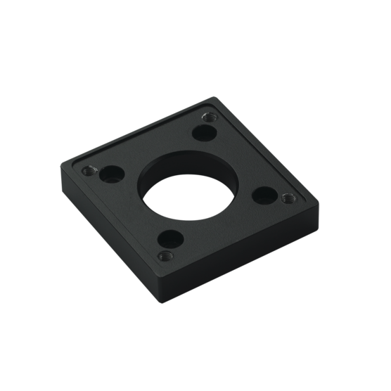 Hoffman S2MA48 | Syspend 281-Max 48-mm Round Tube Coupling Adapter, Black, Aluminum