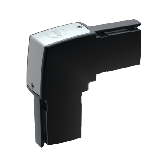 Hoffman S2ME | Syspend 281-Max Elbow, 7.76x7.76x2.83, Black, Aluminum