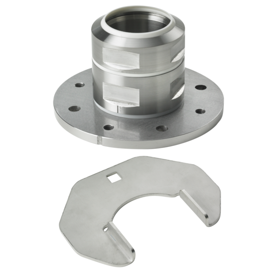 Hoffman SSBBSS | Syspend Sanitary HMI Swivel Base Bracket, SS Type 304