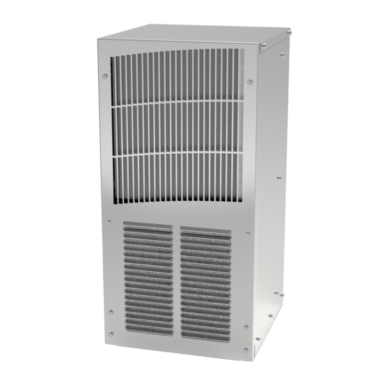 Hoffman T200216G155 | T-Series Compact Outdoor Type 4X T20, 2000BTU 115V, Stainless Steel 304
